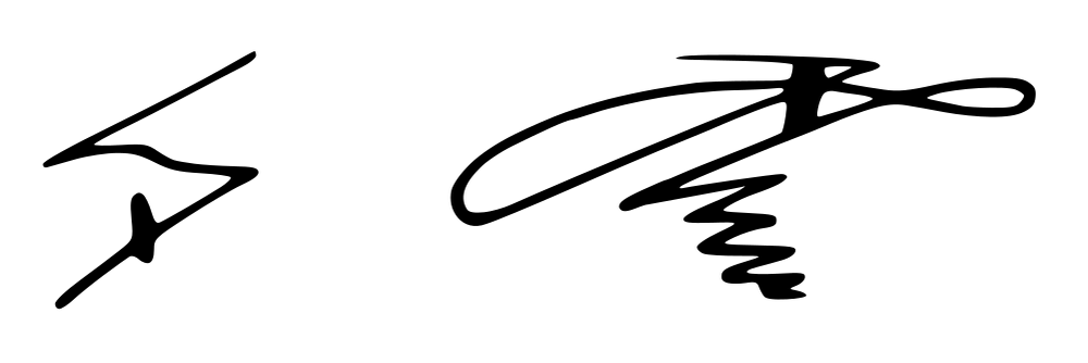 Adolf Hitler signature