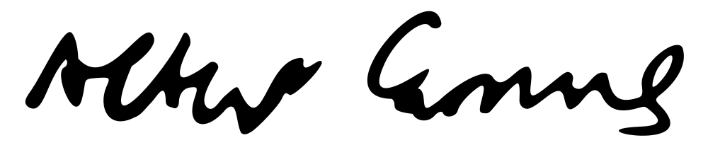 Albert Camus signature
