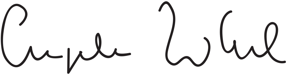 Angela Merkel signature