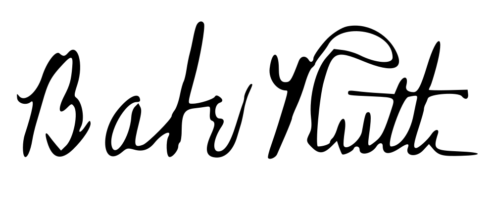 Babe Ruth signature
