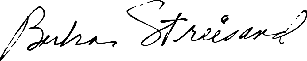 Barbra Streisand signature