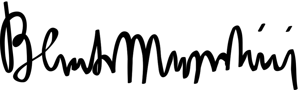 Benito Mussolini signature