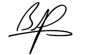 Brad Pitt signature