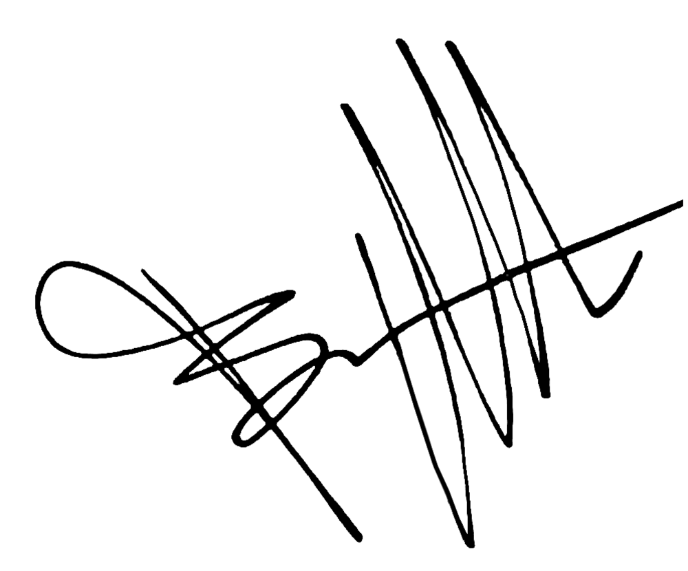 Bruce Willis signature