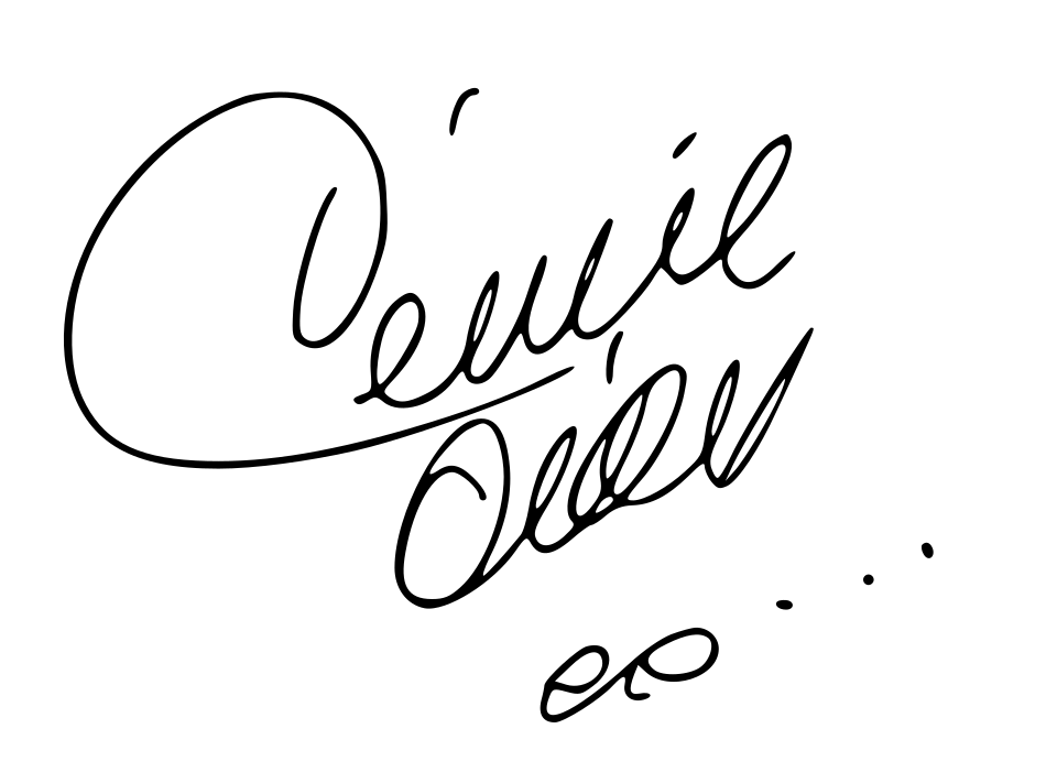 Celine Dion signature