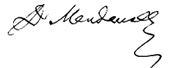 Dmitri Mendeleev autograph signature image
