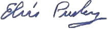 Elvis Presley signature