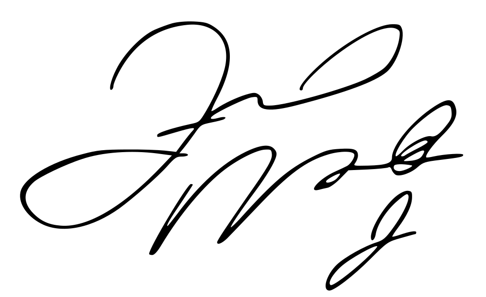 Floyd Mayweather Jr. signature