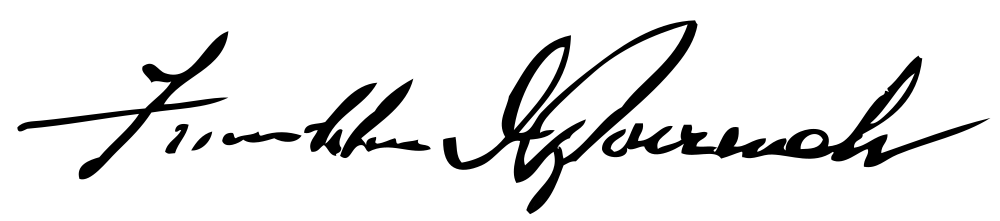 Franklin Delano Roosevelt signature