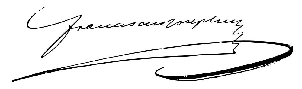 Franz Joseph I autograph signature image