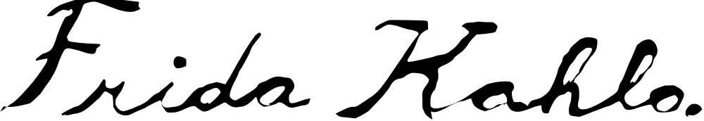 Frida Kahlo signature