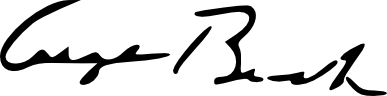 George H. W. Bush signature