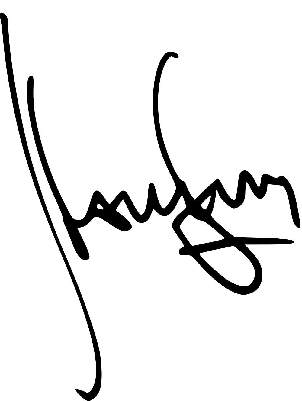Harrison Ford signature