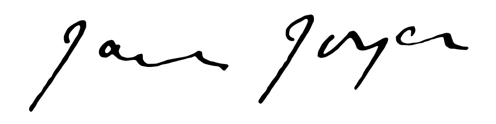 James Joyce signature