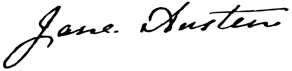 Jane Austen signature