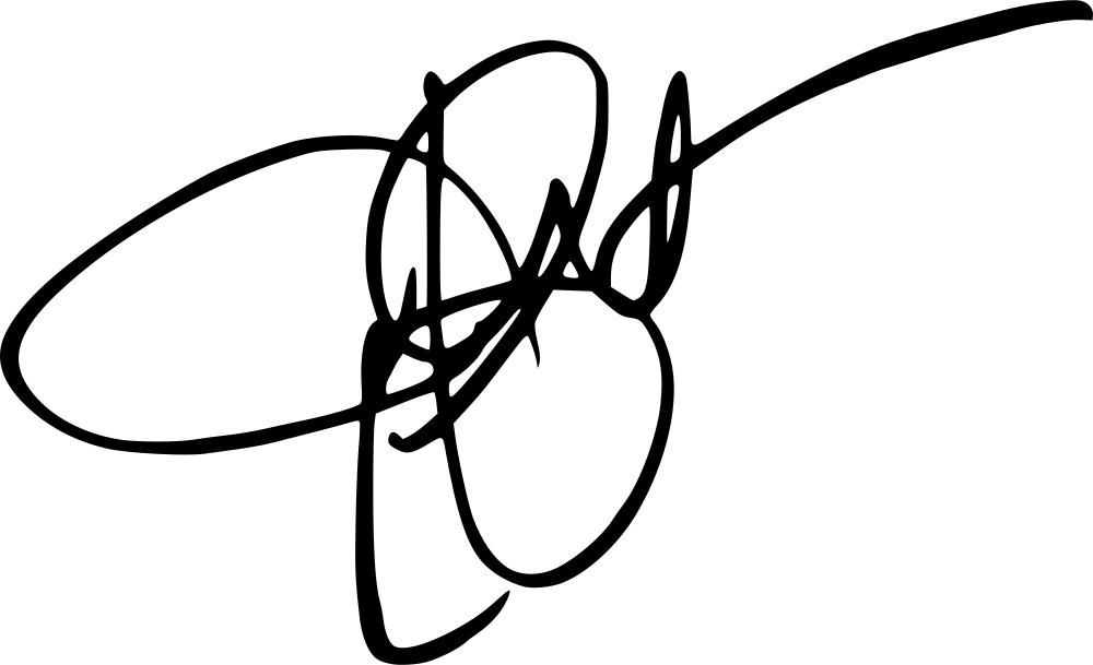 Jennifer Aniston signature