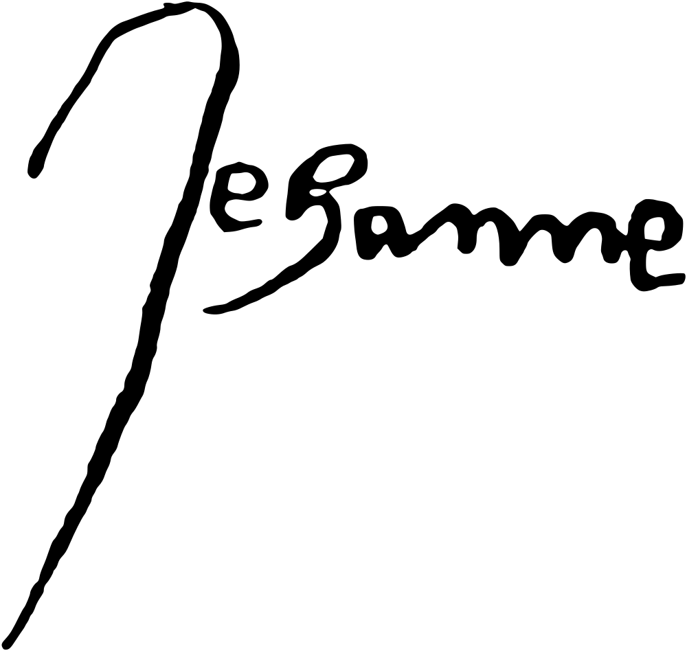 Joan of Arc signature