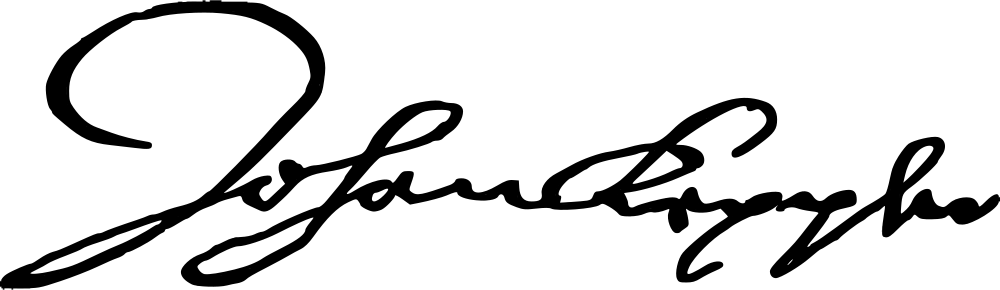 Johannes Kepler signature