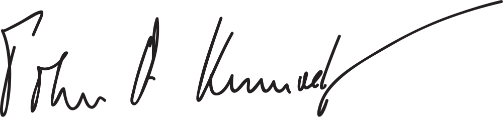 John F. Kennedy signature