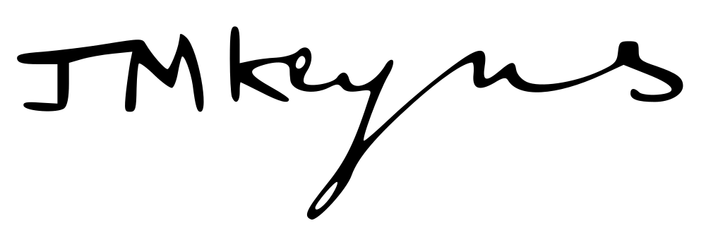 John Maynard Keynes signature