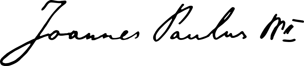 John Paul II signature