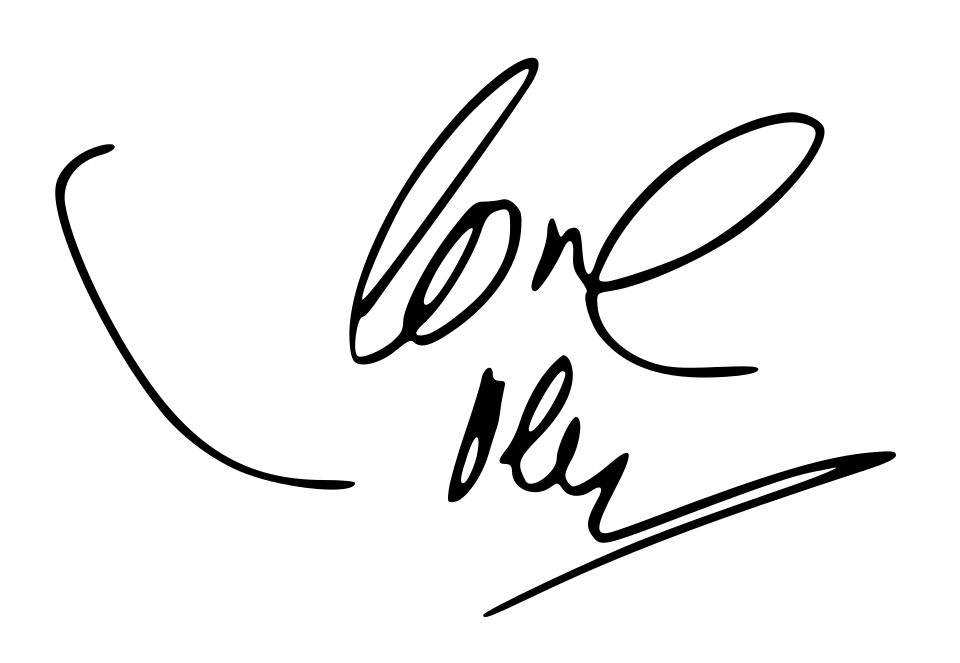 Julio Iglesias signature