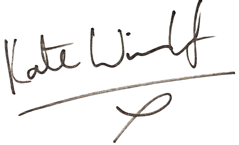 Kate Winslet signature
