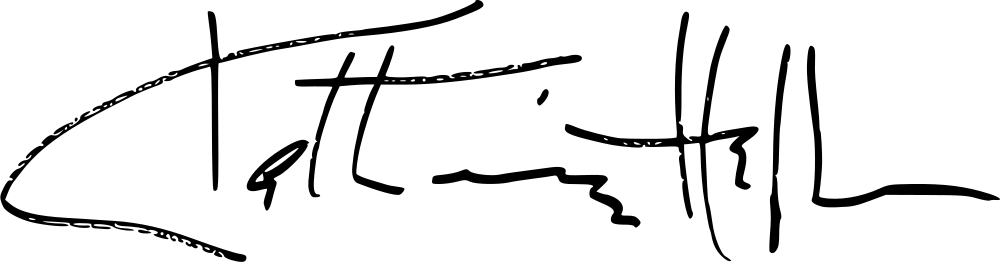 Katharine Hepburn signature