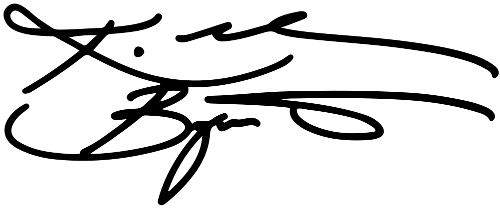 Kobe Bryant signature