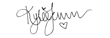 Kylie Jenner signature