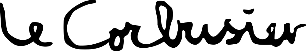 Le Corbusier signature