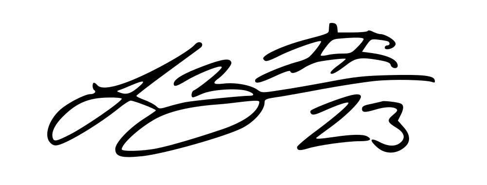 LeBron James signature