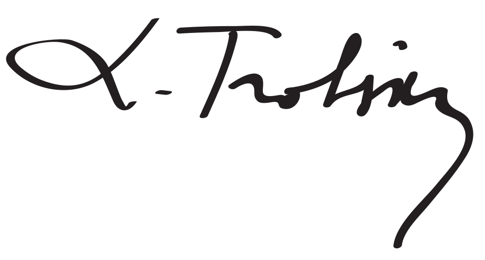 Leon Trotsky autograph signature image