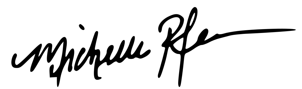 Michelle Pfeiffer signature