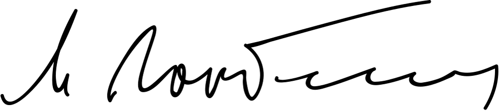 Mikhail Gorbachev signature