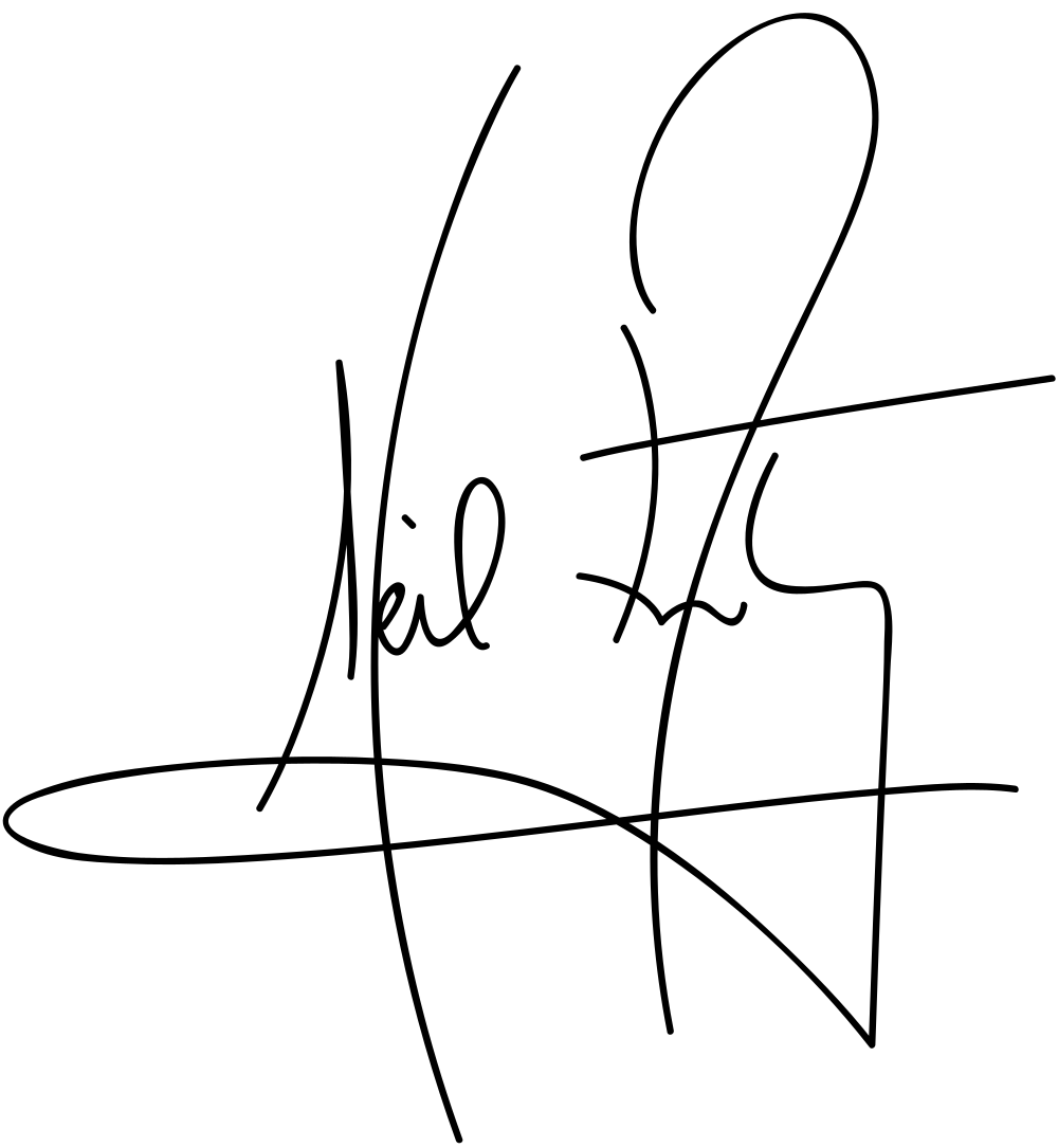Neil Armstrong signature