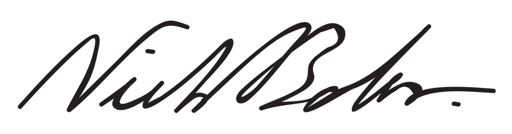 Niels Bohr signature