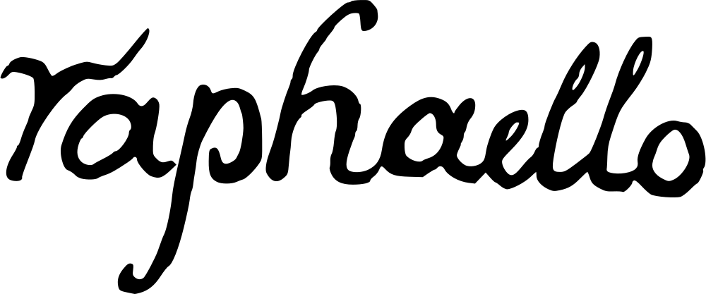 Raphael autograph signature image