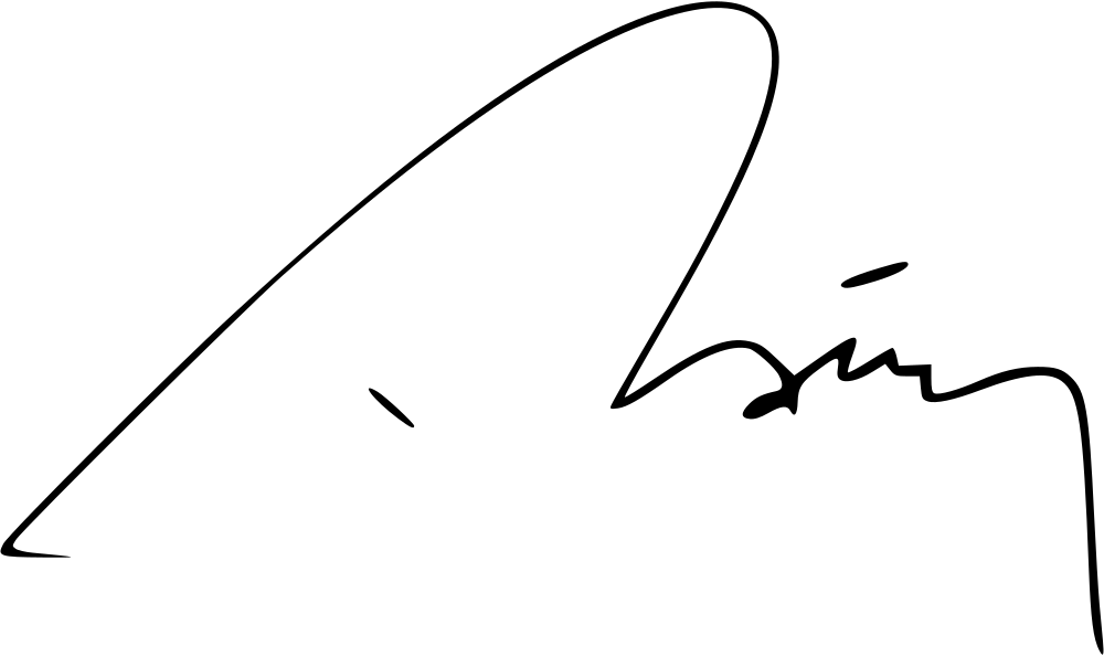 Recep Tayyip Erdoğan signature