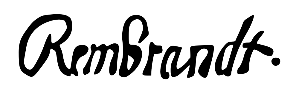 Rembrandt signature
