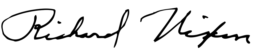 Richard Nixon signature