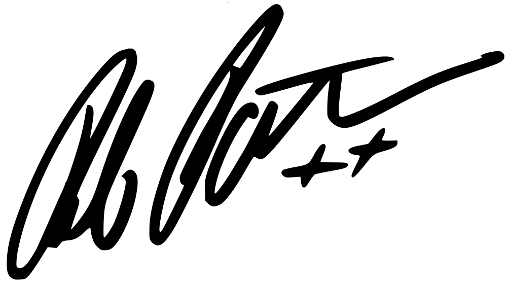 Robert Pattinson signature