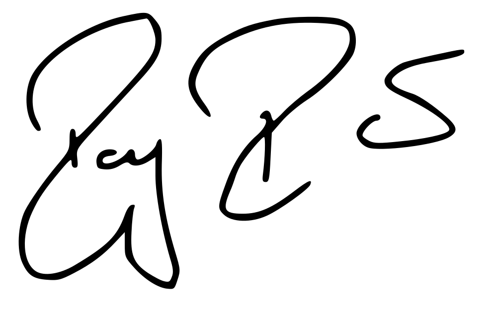 Roger Federer signature