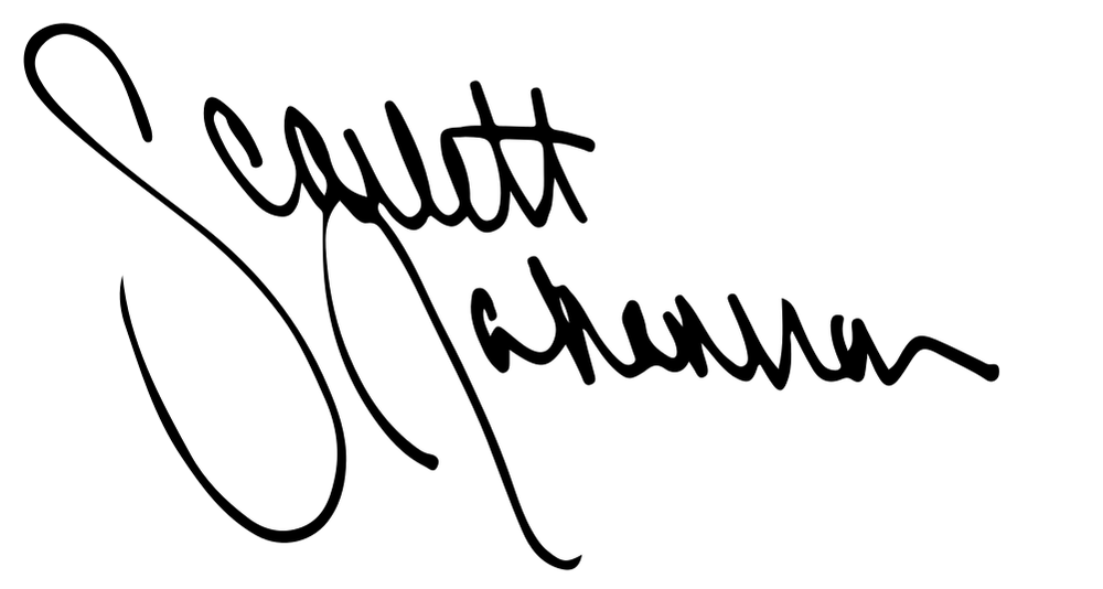 Scarlett Johansson signature