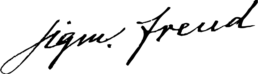 Sigmund Freud signature