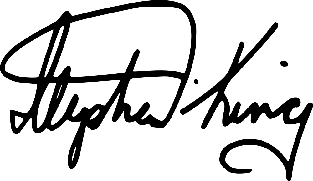 Stephen King signature